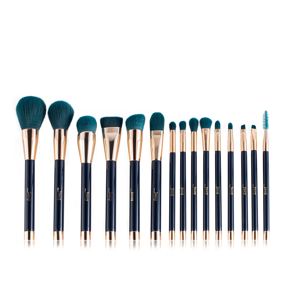 Colorful 15Pcs Makeup Brush Kit T113