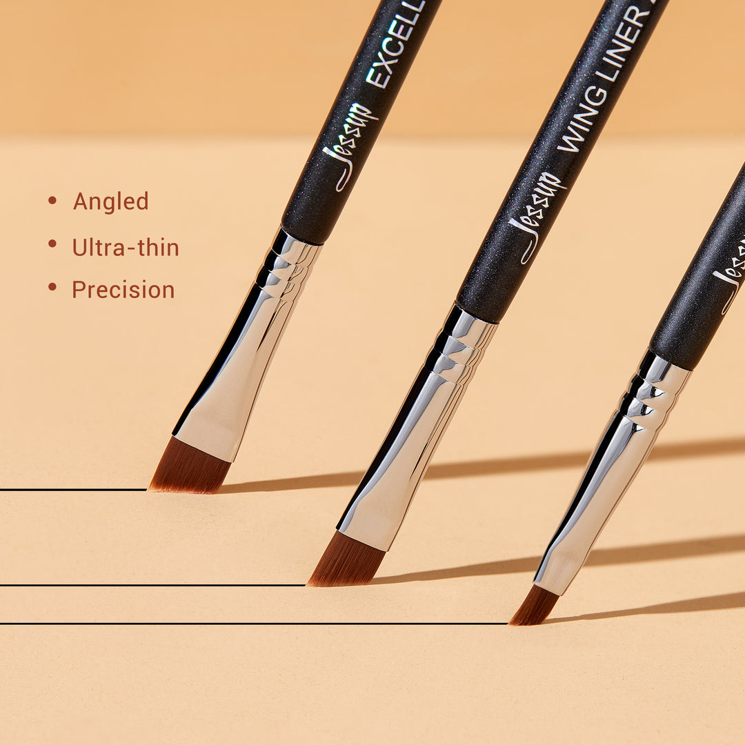 PRO Angled Liner Brushes Set 3Pcs T345