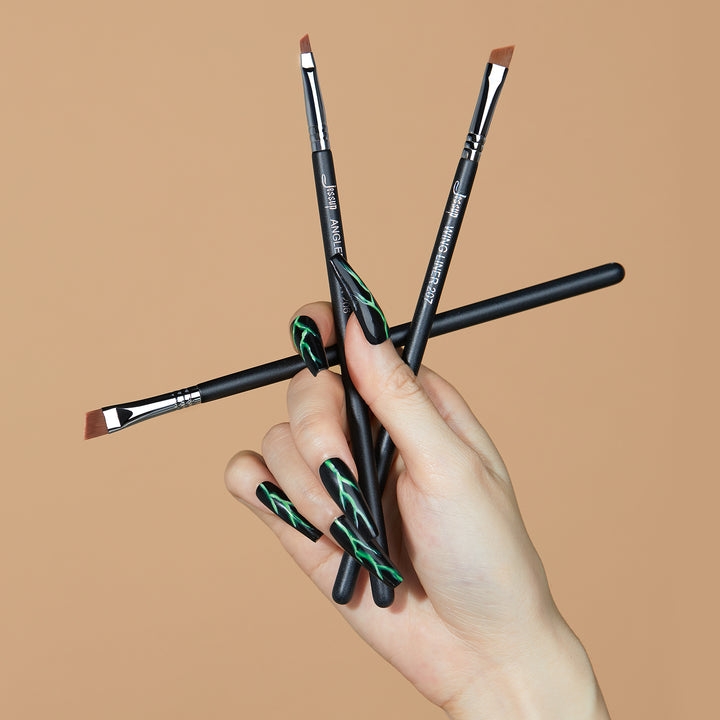 PRO Angled Liner Brushes Set 3Pcs T345