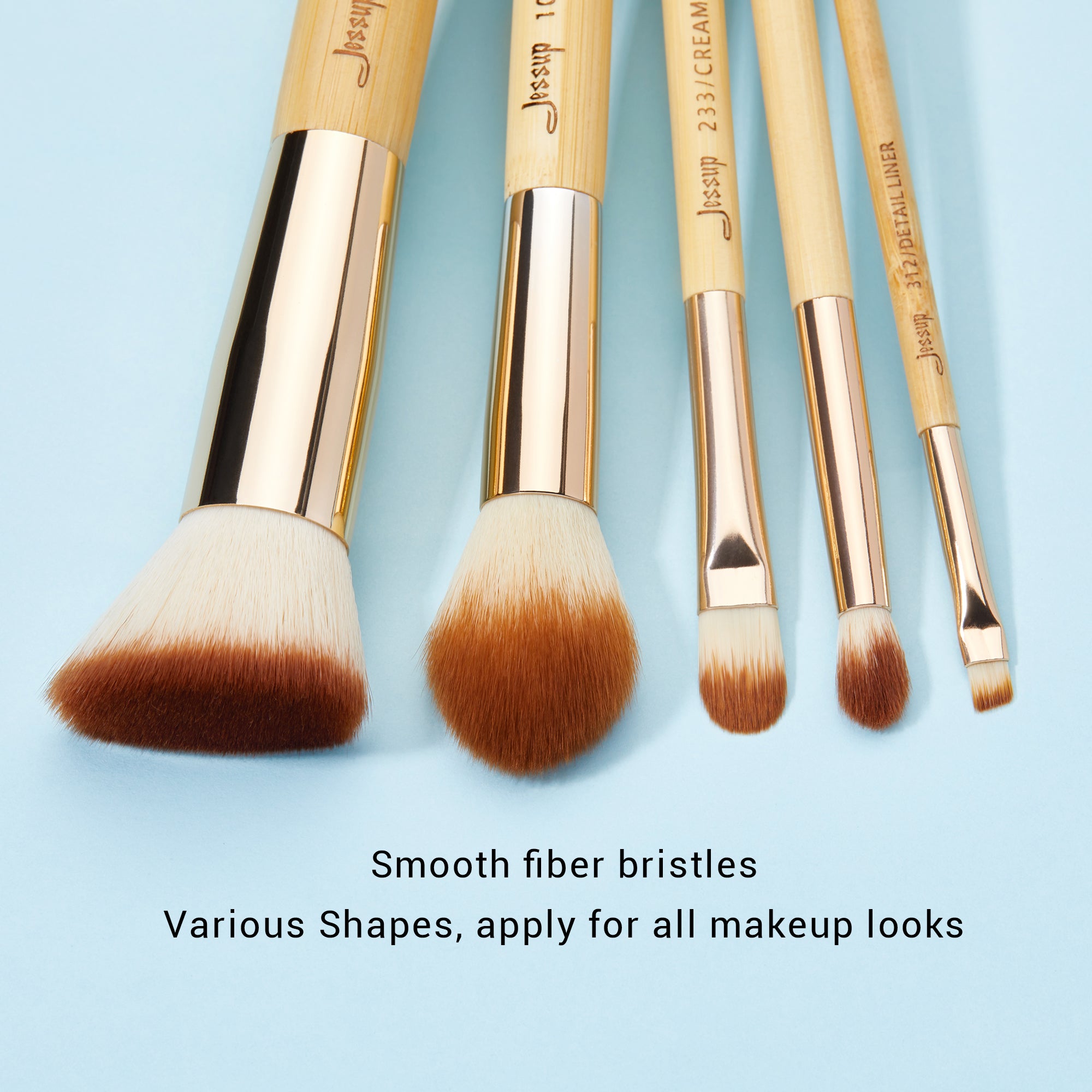 Bamboo store makeup brushes