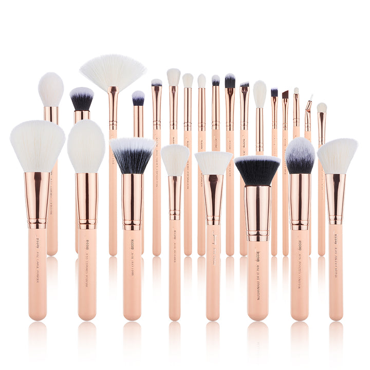 professional makeup brushes Chrysalid 25 pcs - Jessup Beauty